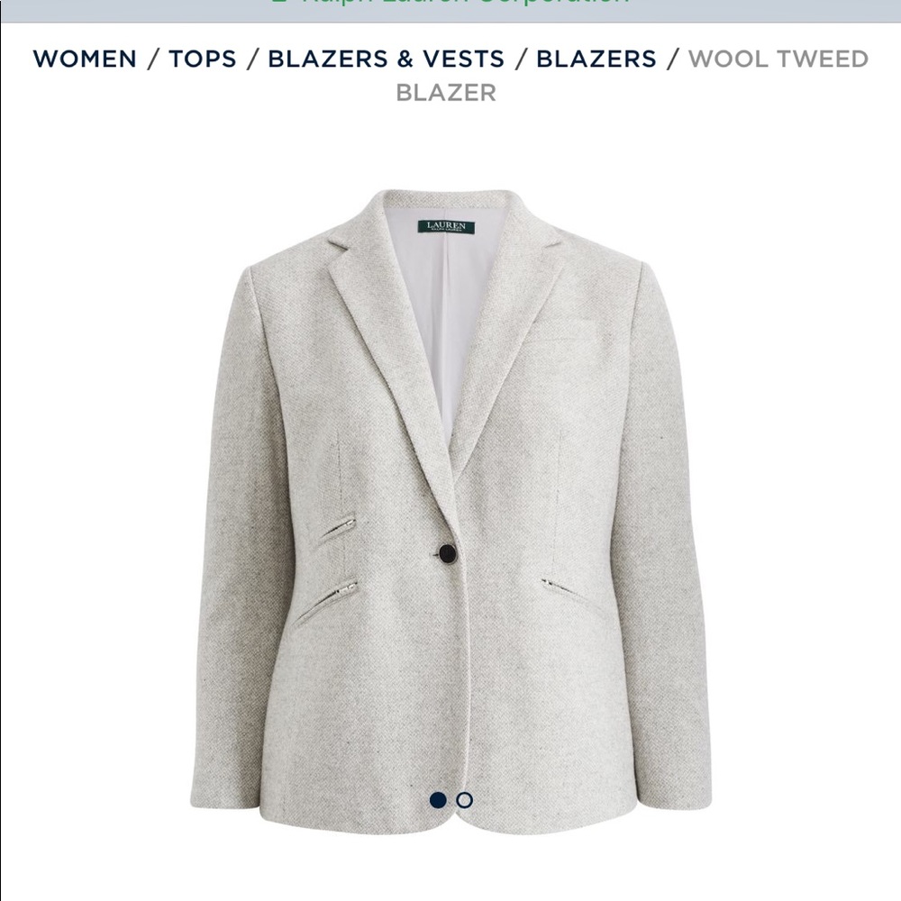 Wool Ralph Lauren Blazer